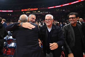 Olimpia Milano, Dell’Orco a Belgrado: «Rendiamo orgogliosa la famiglia Armani»