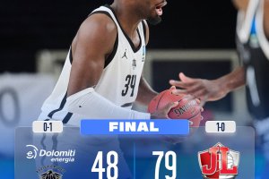 Trento stecca la prima in Eurocup, Bourg dilaga nel finale