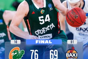 EuroCup Round 1 | Il Cedevita Olimpia Lubiana resiste nel finale e batte il BAXI Manresa