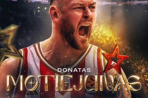Crvena Zvezda Signs Donatas Motiejunas on Loan from Monaco