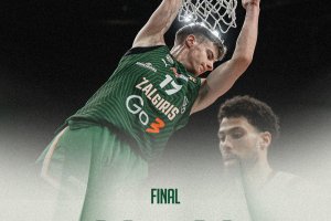 Quattro successo in quattro gare per lo Zalgiris: 19 di Birutis con la Juventus