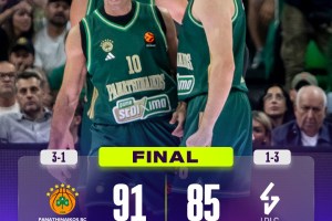 EuroLeague Round 4 | Il Panathinaikos rischia ma vince contro l’ASVEL