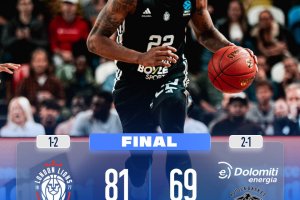 Eurocup Round 3: I London Lions dominano la sfida con la Dolomiti Energia Trento