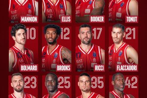 Dinamo Sassari-Olimpia Milano, ufficiale l’esordio di Leonardo Totè