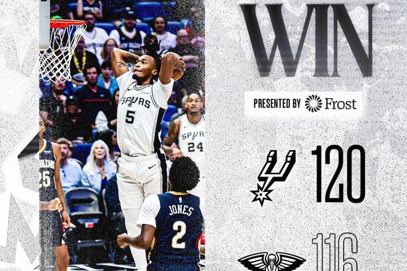 Spurs Pelicans