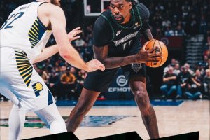 Minnesota resiste all’assenza di Edwards e batte i Pacers