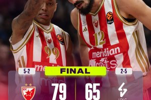 Moneke on fire, la Stella Rossa batte l’ASVEL e ottiene il 5° successo di fila in Euroleague