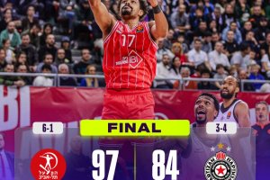L’Hapoel Tel Aviv continua la sua corsa, 7 in doppia cifra nel successo sul Partizan