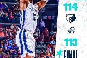 Morant decisivo nel finale: Memphis supera Phoenix 114-113