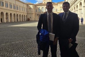 Gruppo Mascio Bergamo, Stefano Bossi e suo fratello Nicolas premiati in Quirinale