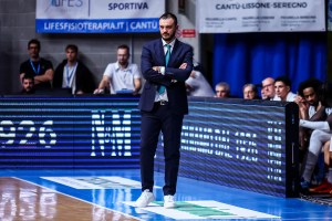 Pallacanestro Cantù, coach Brienza: “Dobbiamo ancora crescere sotto tanti aspetti”