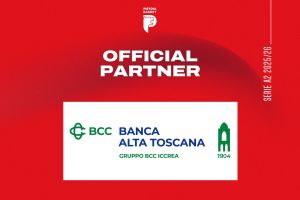 Banca Alta Toscana è un Top Official Partner del Pistoia Basket per la stagione 2025/26