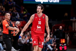 Olimpia Milano’s Peppe Poeta talked about the injured players