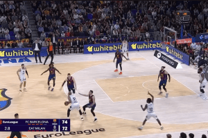 Barcellona-Olimpia Milano, quell’ultimo possesso. Le immagini