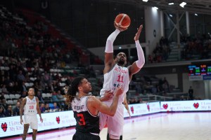 FIBA Europe Cup: Reggio Emilia mette in mostra i suoi tiratori nel netto successo sul Bashkimi