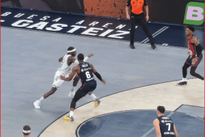 Euroleague Round 3: Nunn sulla sirena firma la vittoria del Panathinaikos in casa del Baskonia