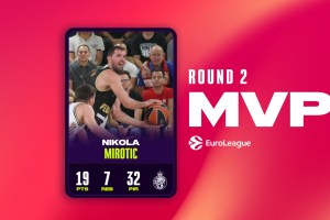 EuroLeague Regular Season – Round 2 MVP: Nikola Mirotic, AS Monaco