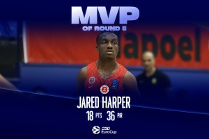 Jared Harper ancora MVP: dominio sull’Aris e sesto riconoscimento in carriera