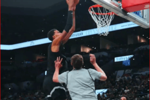 San Antonio Spurs: prima la remix, poi il poster su Draymond Green, Wembanyama show nella notte