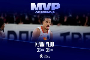 Eurocup Round 8 MVP: Kevin Yebo