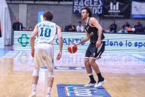 Virtus Bologna’s Alessandro Pajola gets injured in the italian league