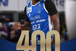 David Cournooh festeggia le 400 presenze in Serie A