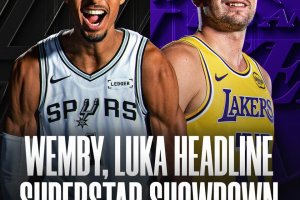 NBA: 11 partite in calendario, grande attesa per lo scontro tra Lakers e Spurs