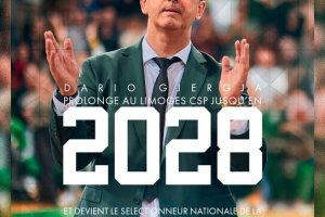 Limoges officially extends Dario Gjergja until 2028