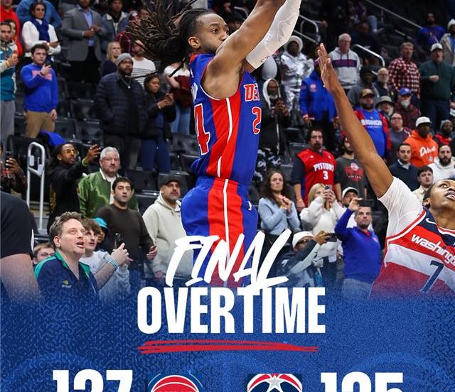 Pistons Wizards
