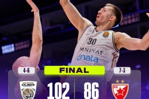 EuroLeague Round 10 | Dubai Basketball scappa nel finale, sconfitta la Stella Rossa