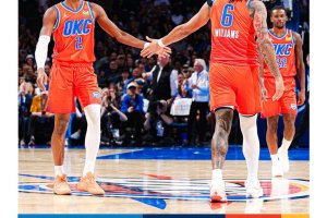 Gilgeous-Alexander e Holmgren dominano: i Thunder travolgono i Warriors