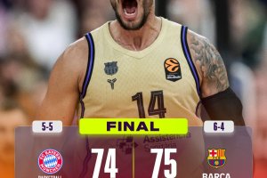 Dinwiddie sbaglia dalla lunetta, il Barcellona supera il Bayern Monaco