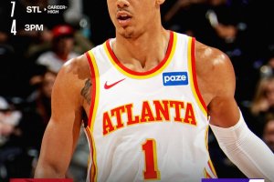 Johnson immenso: tripla doppia da 31-18-14 e Hawks vincenti a Utah