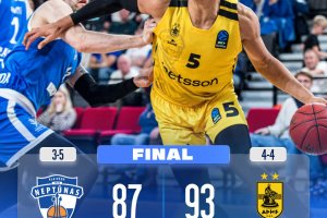 EuroCup Round 8 | L’Aris Salonicco vince in trasferta: sconfitto il Neptunas Klaipeda