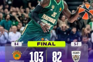 Euroleague Round 12: Il backcourt del Panathinaikos non sbaglia un colpo, netto successo su Dubai