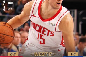 Sheppard trascina Houston: 31 punti e Warriors battuti 104-100