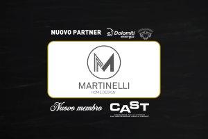 Martinelli Home Design diventa sponsor della Dolomiti Energia Basket Trentino