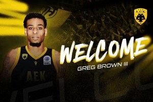 Greg Brown III joins Aek Athens