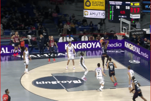 ACB, il Baskonia supera Bilbao con un primo tempo da record