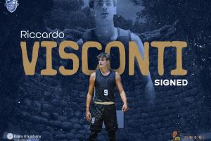 Dinamo Sassari, firmato Riccardo Visconti