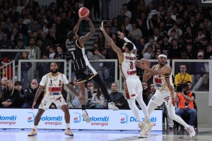 Aquila Trento, domani al Taliercio il via ai playoff di Eurocup