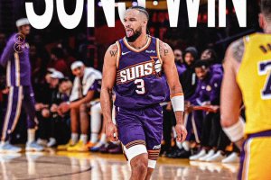 I Suns feriscono i Lakers: Brooks ne segna 33, Booker ko ma è stop alla striscia gialloviola