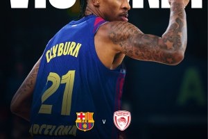 EuroLeague Round 15 | Super Barcellona: Clyburn e Punter stendono l’Olympiacos