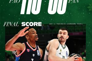 Rogkavopoulos con una partita “for the ages”: dodici triple segnate in Panathinaikos-Panionios