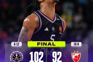 EuroLeague Round 18 | Notte fonda per la Stella Rossa: vince in scioltezza il Paris Basketball