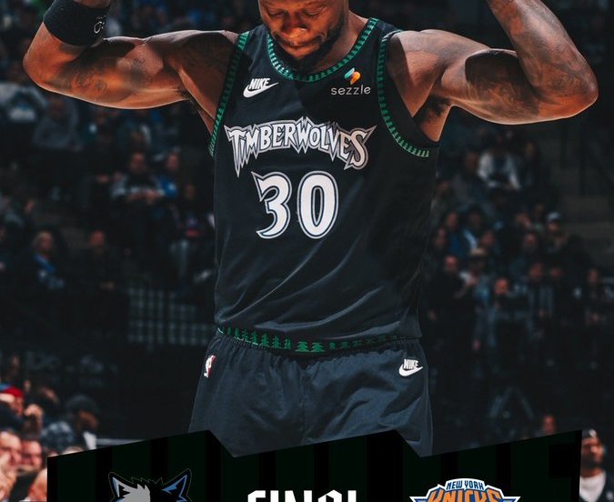 Minnesota Timberwolves New York Knicks 115-104