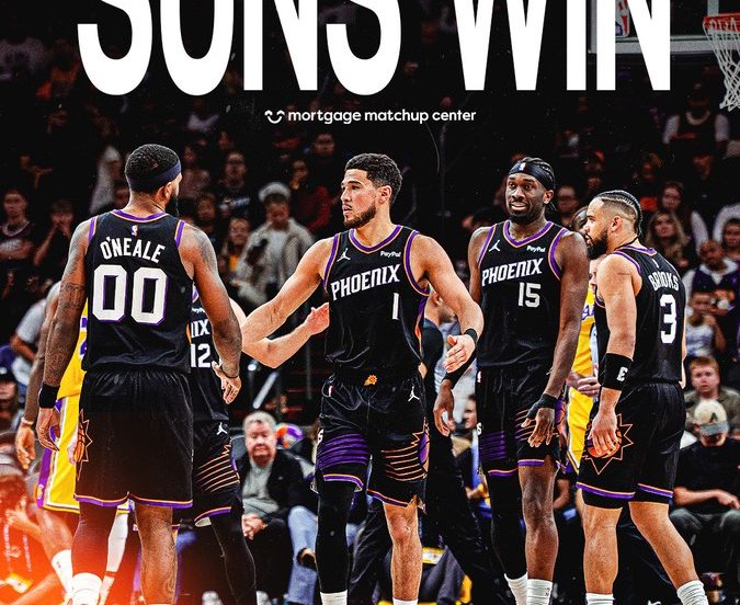 Phoenix Suns Los Angeles Lakers 132-108
