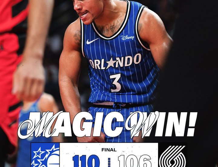 Orlando Magic Portland Trail Blazers 110-106