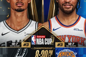 NBA Cup: Final set between San Antonio Spurs and New York Knicks