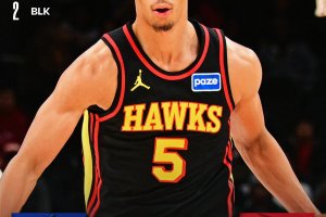 Daniels e Okongwu trascinano Atlanta: Hawks battono i 76ers 120-117